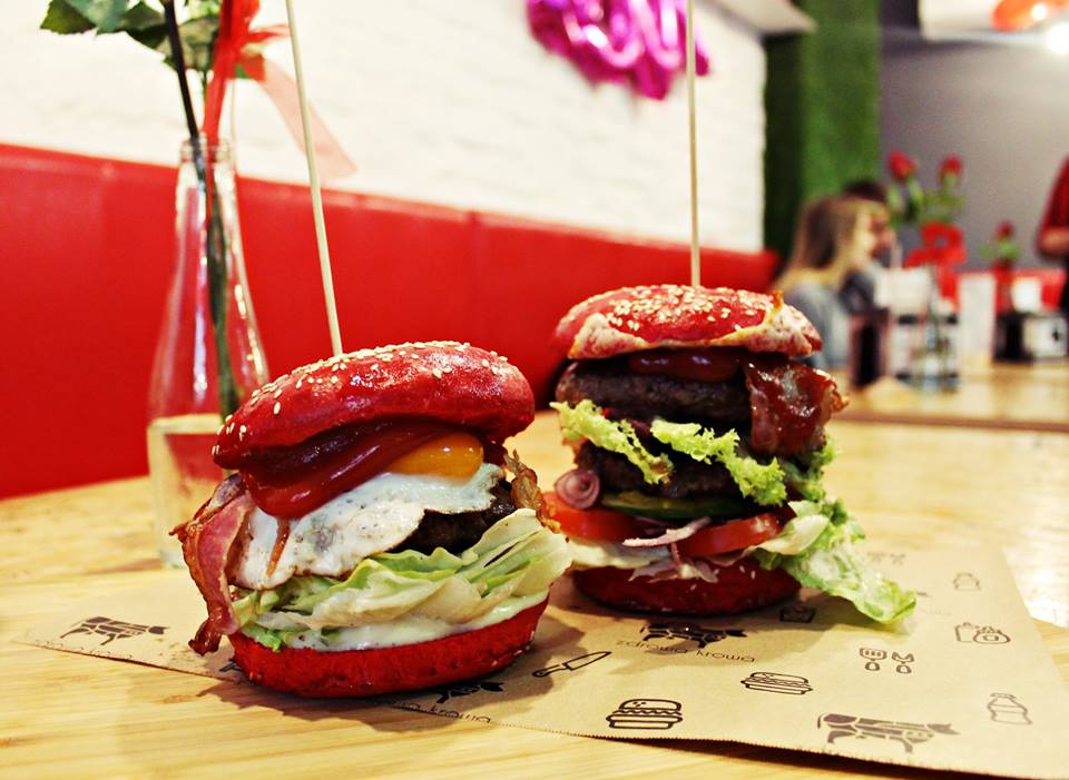 Walentynki w Zdrowej Krowie! - burgery walentynkowe w Zdrowa Krowa