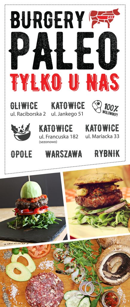 Awokado Burger - powraca! - Burgery Paleo w naszych restauracjach